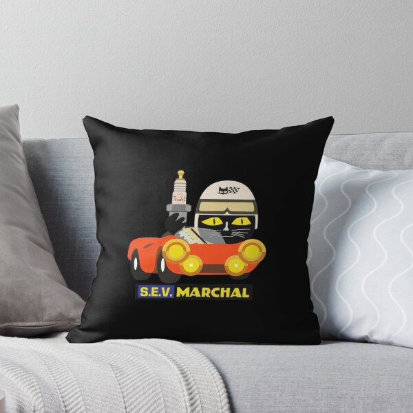 Item preview, Retro Cat Racer S.E.V. MARGHAL Spark Plug Icon designed and sold by Trinitylandaffg.