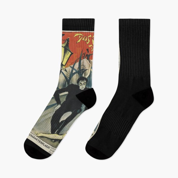Item preview, Das Cabinet des Dr. Caligari Expressionism Horror Film Poster Art designed and sold by Trinitylandaffg.