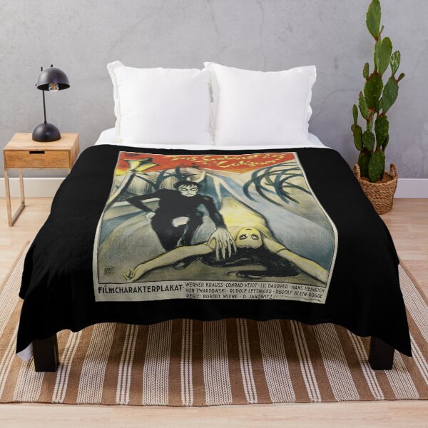 Item preview, Das Cabinet des Dr. Caligari Expressionism Horror Film Poster Art designed and sold by Trinitylandaffg.
