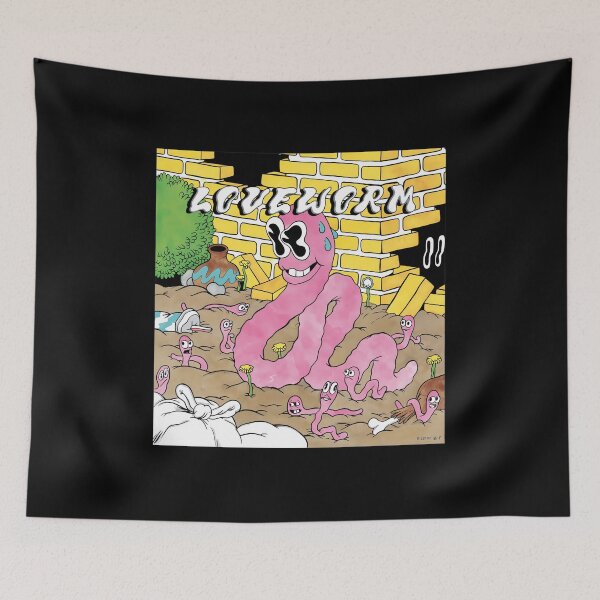 Item preview, Loveworm Cute Cartoon Worm Art designed and sold by Trinitylandaffg.