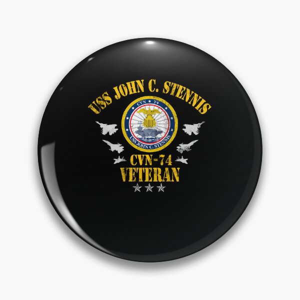 Item preview, USS John C. Stennis CVN-74 Veteran Fighter Jet Emblem designed and sold by Osstaramilua.
