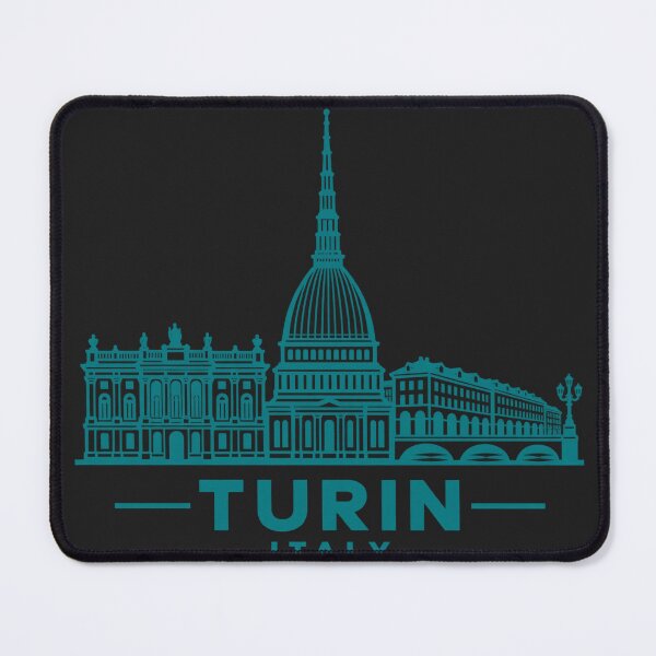 Item preview, Turin Italy Line Art Skyline Poster designed and sold by CMYKStudio.