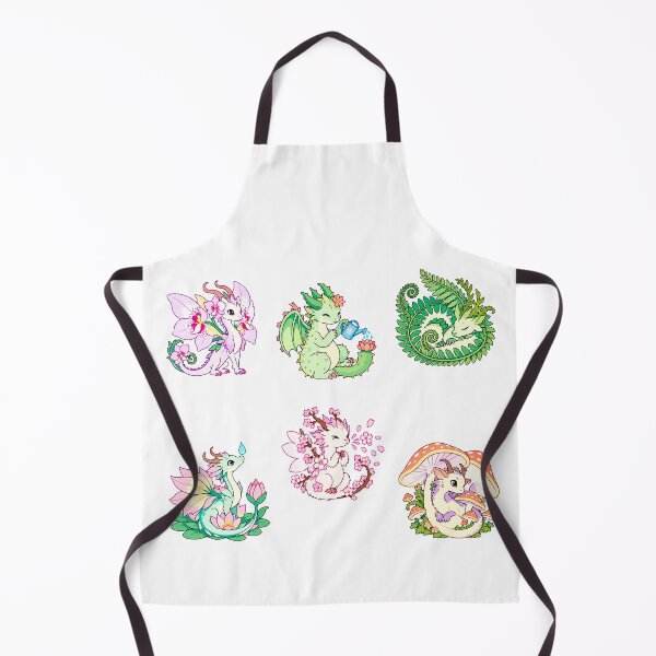 Item preview, Botanical Dragons – Flowers, Ferns & Mushroom Magic designed and sold by Zoolumi.