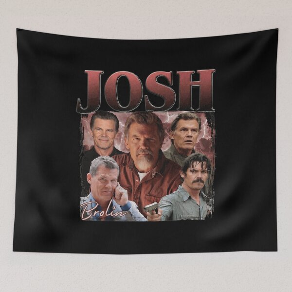 Item preview, Josh Brolin Vintage Retro Actor Collage  designed and sold by ErinAle6339274.