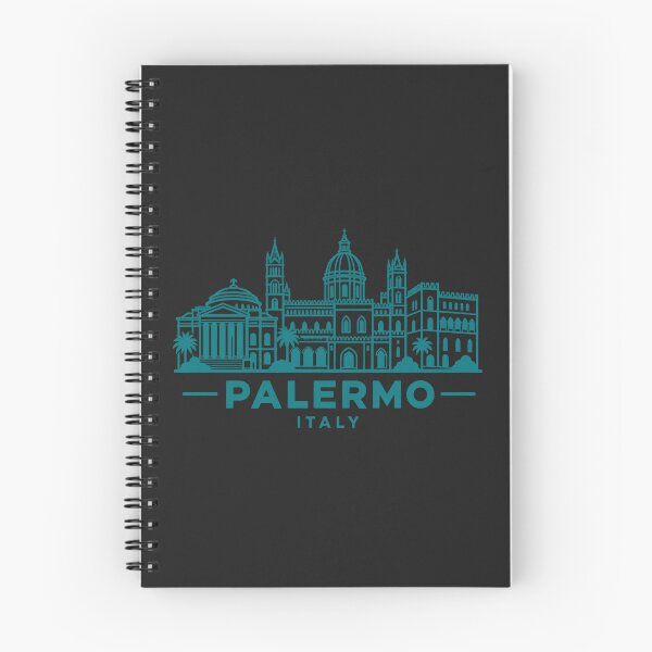 Item preview, Palermo Sicily Italy Line Art Skyline Poster designed and sold by CMYKStudio.