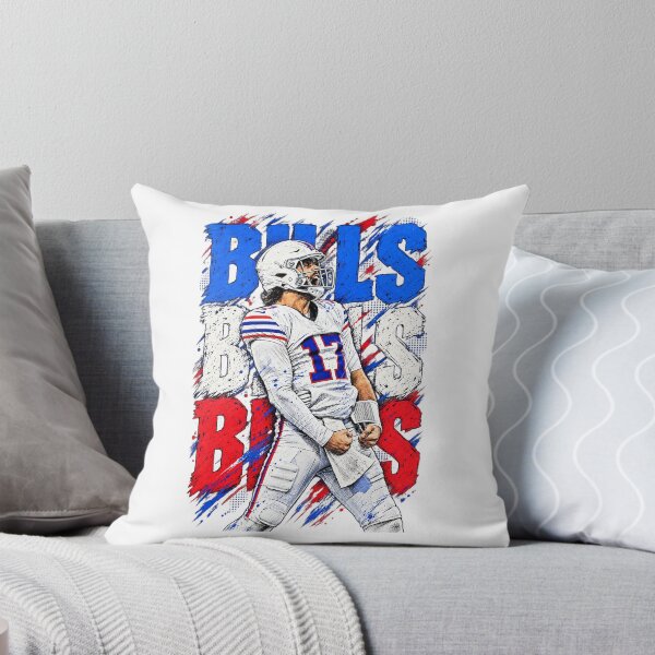 Item preview, Josh Allen Inspired Buffalo Bills Quarterback Yelling Grunge Graphic designed and sold by YAWO-PAE.