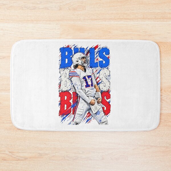 Item preview, Josh Allen Inspired Buffalo Bills Quarterback Yelling Grunge Graphic designed and sold by YAWO-PAE.