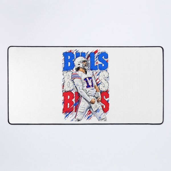Item preview, Josh Allen Inspired Buffalo Bills Quarterback Yelling Grunge Graphic designed and sold by YAWO-PAE.