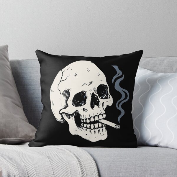 Item preview, Smoking Skull Goth designed and sold by cjanie93jo.