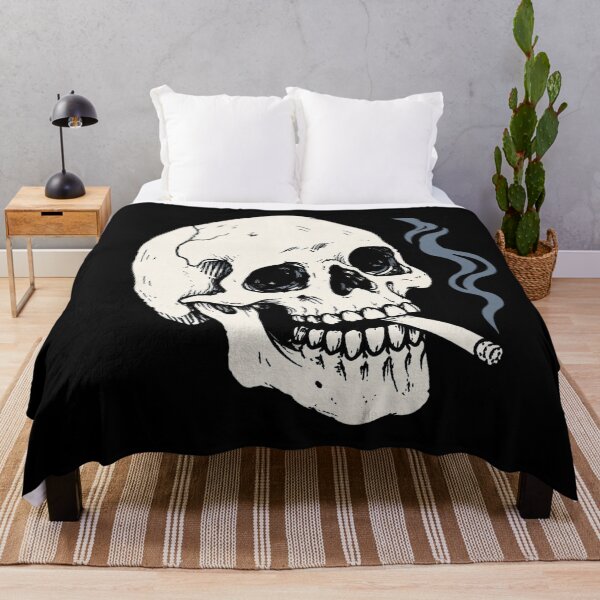 Item preview, Smoking Skull Goth designed and sold by cjanie93jo.