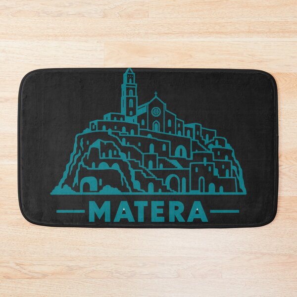 Item preview, Matera Italy Line Art Landmark Poster designed and sold by CMYKStudio.