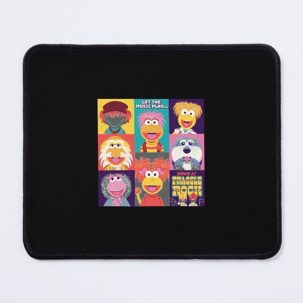 Item preview, Fraggle Rock Retro Grid Character Art designed and sold by Trinitylandaffg.