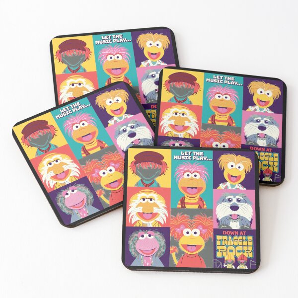 Item preview, Fraggle Rock Retro Grid Character Art designed and sold by Trinitylandaffg.