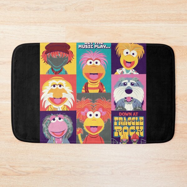 Item preview, Fraggle Rock Retro Grid Character Art designed and sold by Trinitylandaffg.