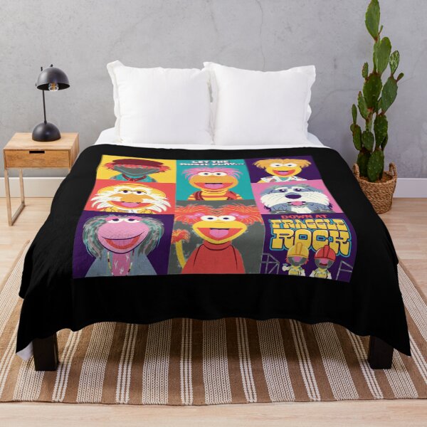 Item preview, Fraggle Rock Retro Grid Character Art designed and sold by Trinitylandaffg.