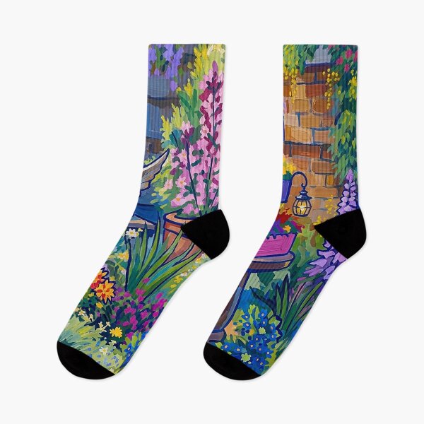 Item preview, Flower Tower in the Garden designed and sold by RiverDeeDesigns.