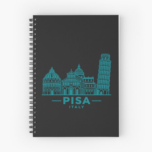 Item preview, Pisa Italy Line Art Landmark Poster designed and sold by CMYKStudio.
