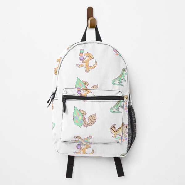 Item preview, Artistic Geckos – Pastel Paint & Playful Reptiles designed and sold by Zoolumi.
