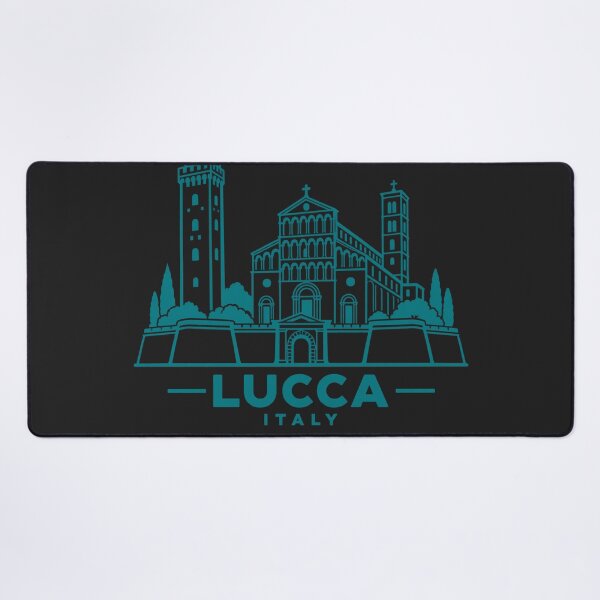 Item preview, Lucca Italy Line Art Landmark Poster designed and sold by CMYKStudio.