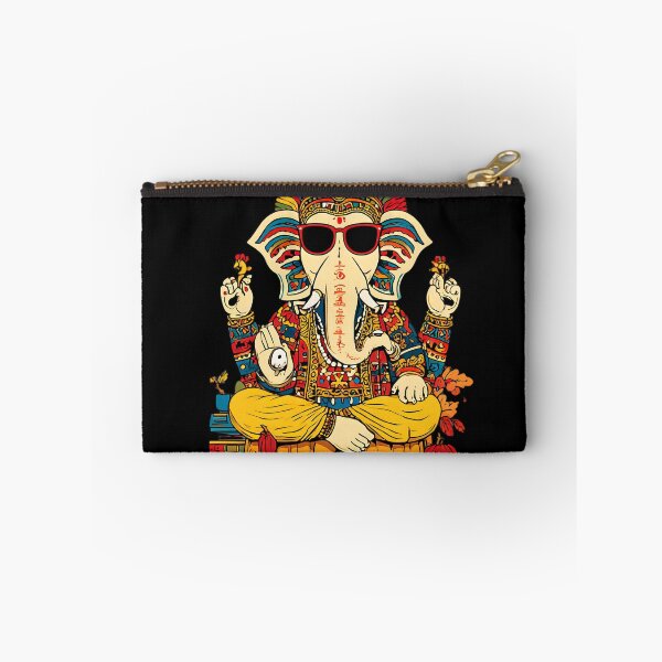 Item preview, Cool Elephant Halloween Pumpkin Throne Skull Yellow Pants Pop Art designed and sold by PANNARUK THAILAND.