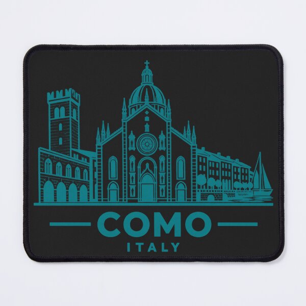 Item preview, Como Italy Line Art Lake Poster designed and sold by CMYKStudio.