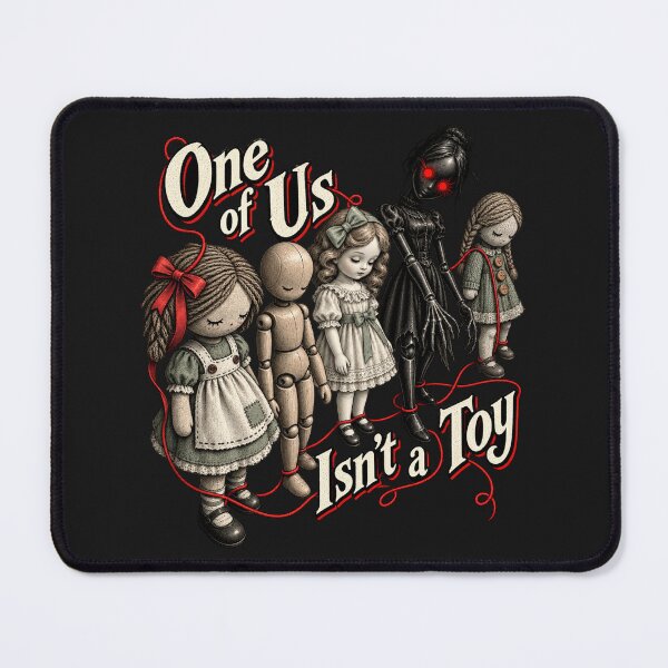 Item preview, One of Us Isn’t a Toy Halloween designed and sold by JollyNib.