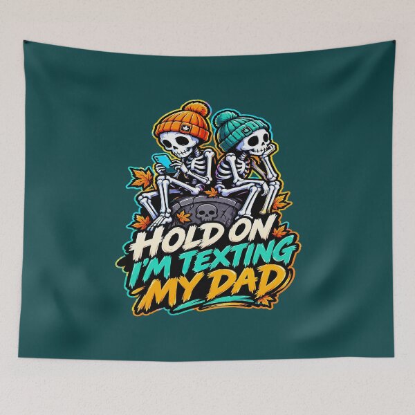 Item preview, Hold On I’m Texting My Dad Dark Humor. designed and sold by Endless7Art.