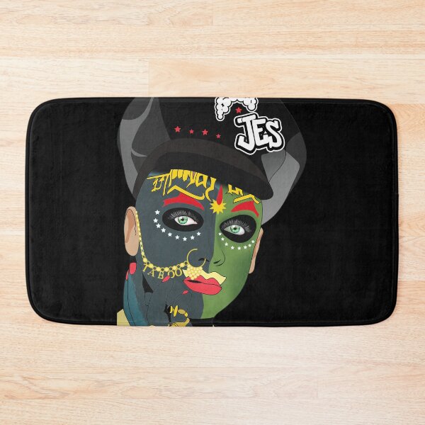 Item preview, Split Face Jesus Cap Art Portrait designed and sold by Trinitylandaffg.