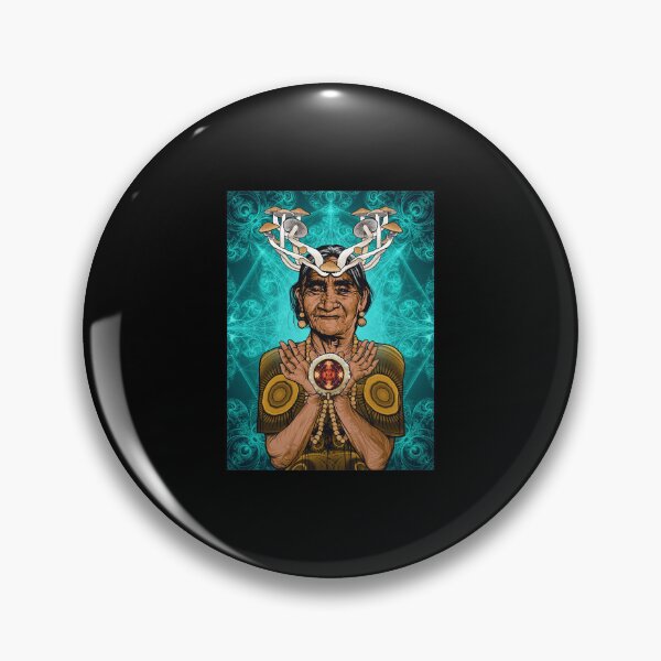 Item preview, Wise Woman Mushroom Headdress Art designed and sold by Trinitylandaffg.