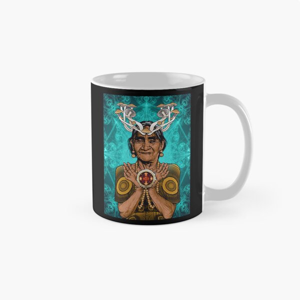 Item preview, Wise Woman Mushroom Headdress Art designed and sold by Trinitylandaffg.