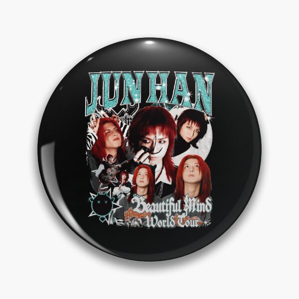 Item preview, JUN HAN Beautiful Mind World Tour Retro Merch designed and sold by JustinT3464764.