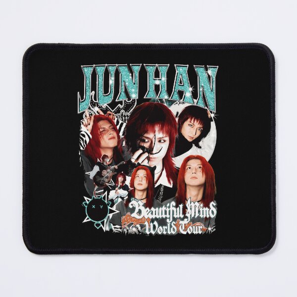 Item preview, JUN HAN Beautiful Mind World Tour Retro Merch designed and sold by JustinT3464764.
