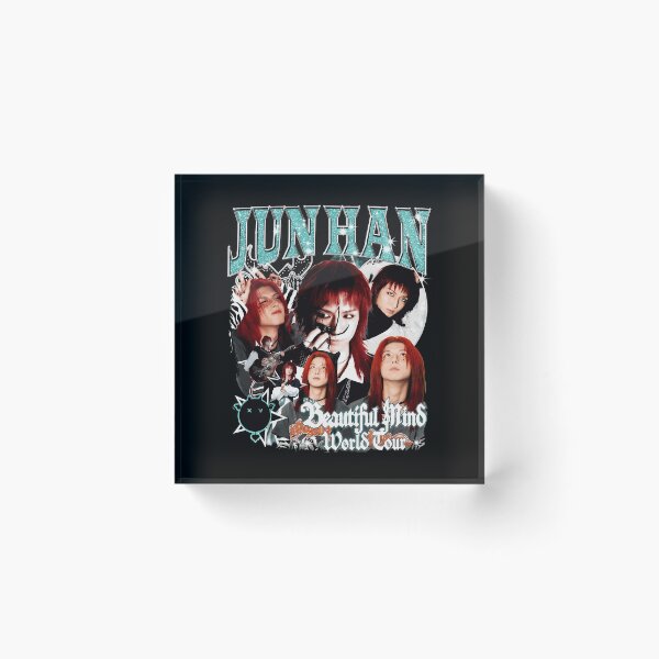 Item preview, JUN HAN Beautiful Mind World Tour Retro Merch designed and sold by JustinT3464764.