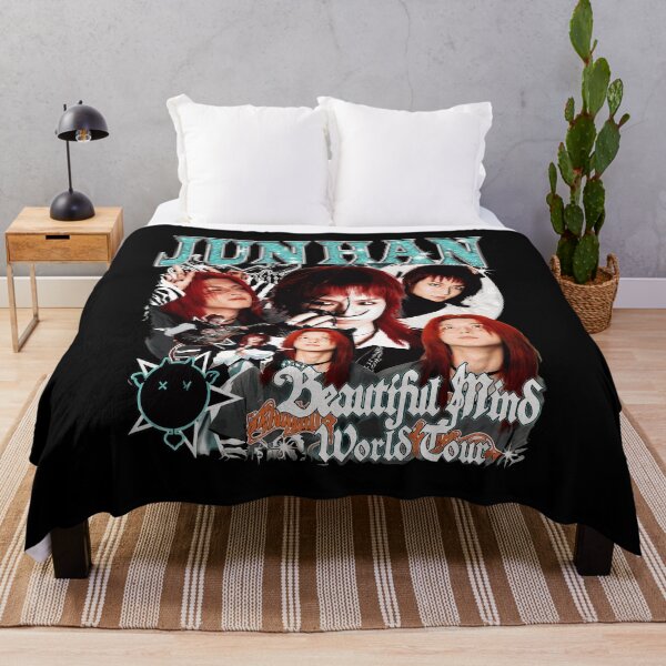 Item preview, JUN HAN Beautiful Mind World Tour Retro Merch designed and sold by JustinT3464764.