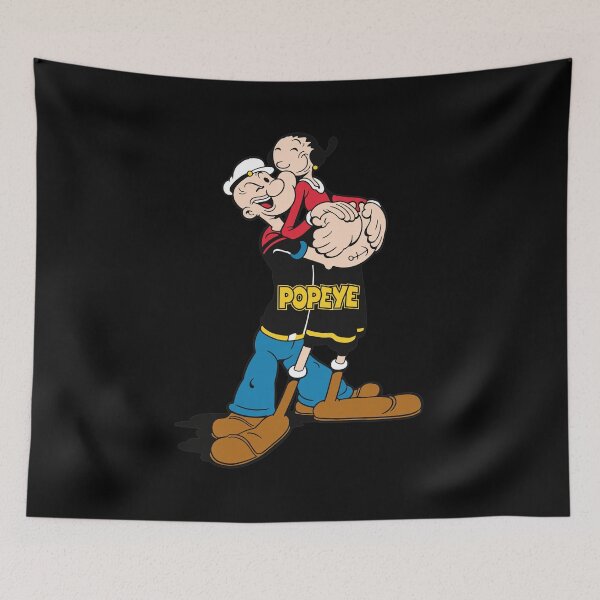 Item preview, Popeye and Olive Embrace Vintage Cartoon Lovers designed and sold by Trinitylandaffg.