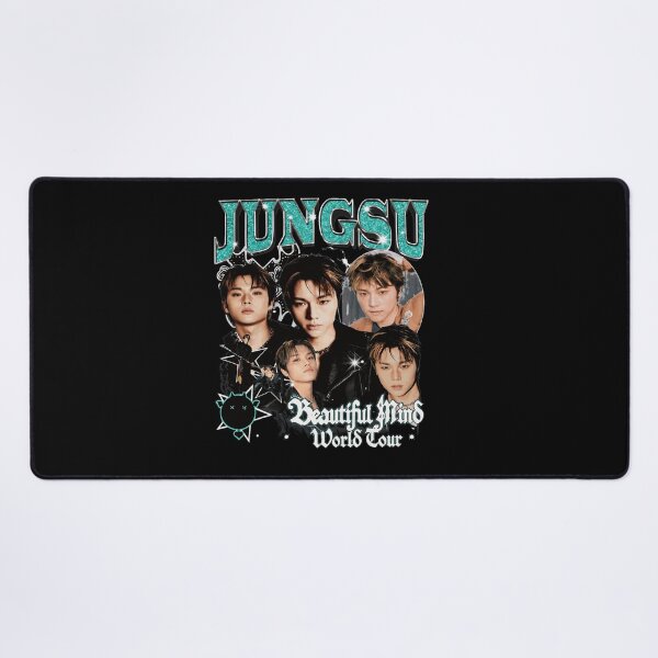 Item preview, JUNGS U Beautiful Mind World Tour Vintage Kpop Tee designed and sold by Michelle186757.