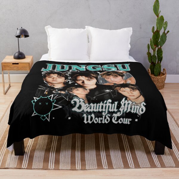 Item preview, JUNGS U Beautiful Mind World Tour Vintage Kpop Tee designed and sold by Michelle186757.