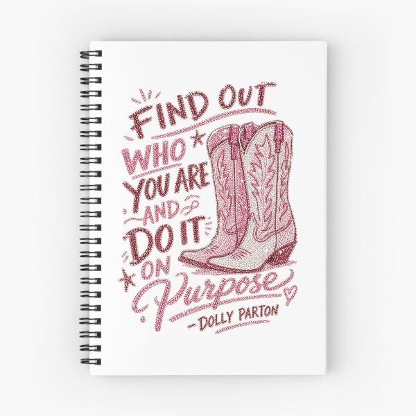 Item preview, Find Out Who You Are And Do It On Purpose Dolly Parton Pink Boots designed and sold by DYALEEZ-XCR.