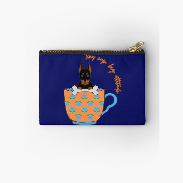Item preview, Tiny cup, big attitude – Cute Coffee and Dog Lover Art designed and sold by Evelashop.