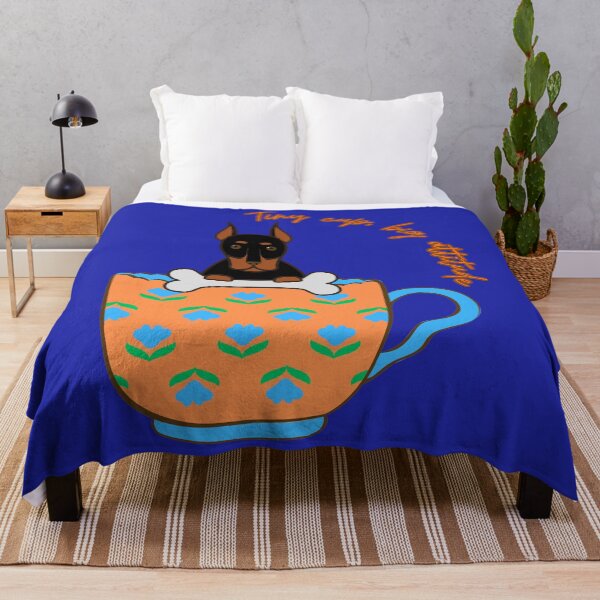 Item preview, Tiny cup, big attitude – Cute Coffee and Dog Lover Art designed and sold by Evelashop.