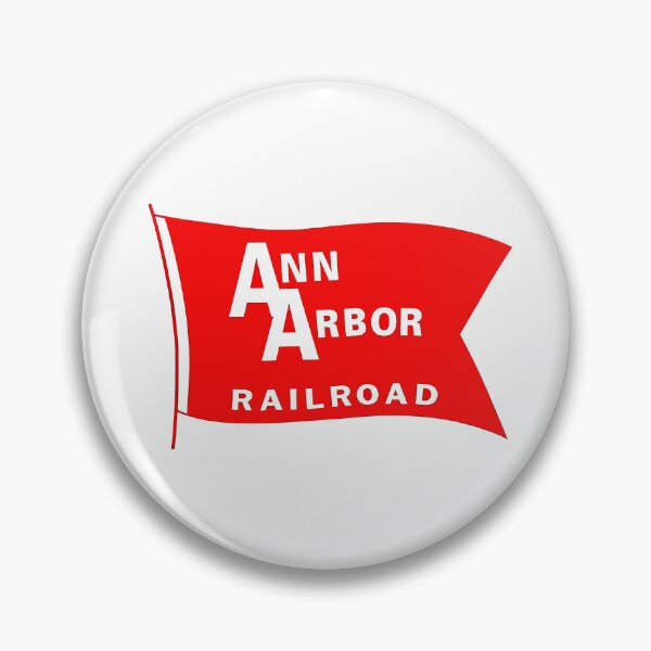 Item preview, Ann Arbor Railroad Flag designed and sold by Trains-and-Rail.