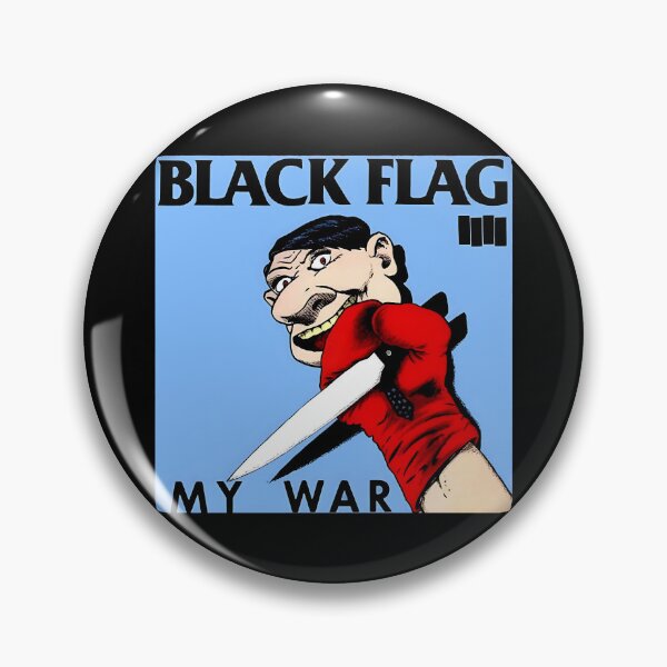 Item preview, Black Flag My War Aesthetic Tee T-Shirt designed and sold by jolynnlicatapc.