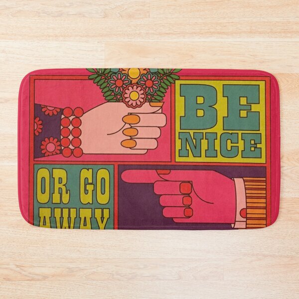 Item preview, Be Nice or Go Away designed and sold by Offset Vinyl Film.
