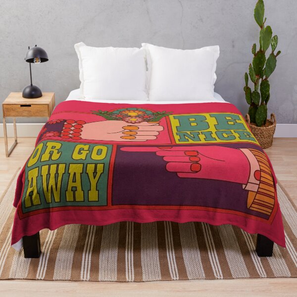 Item preview, Be Nice or Go Away designed and sold by Offset Vinyl Film.