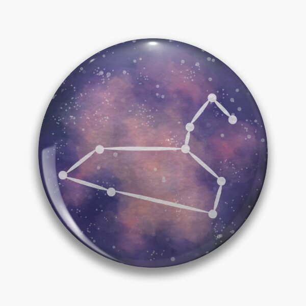 Item preview, Astro-Talisman for Leo: Watercolor Cosmic Big Dipper Star Chart designed and sold by RatnaSketch.
