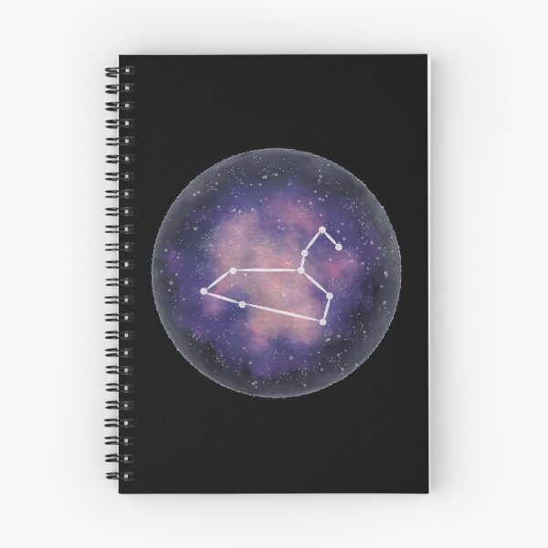 Item preview, Astro-Talisman for Leo: Watercolor Cosmic Big Dipper Star Chart designed and sold by RatnaSketch.