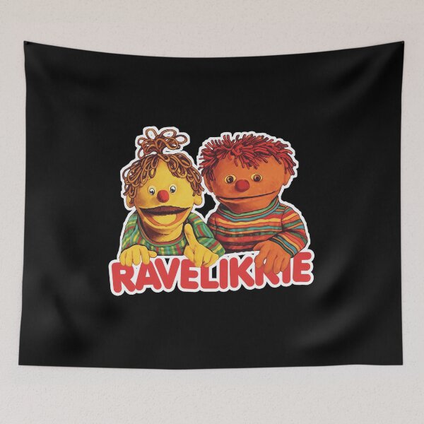 Item preview, Rappelkiste Retro Puppet Characters Nostalgic Design designed and sold by Trinitylandaffg.