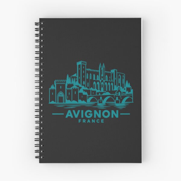 Item preview, Avignon France Line Art Landmark Poster designed and sold by CMYKStudio.