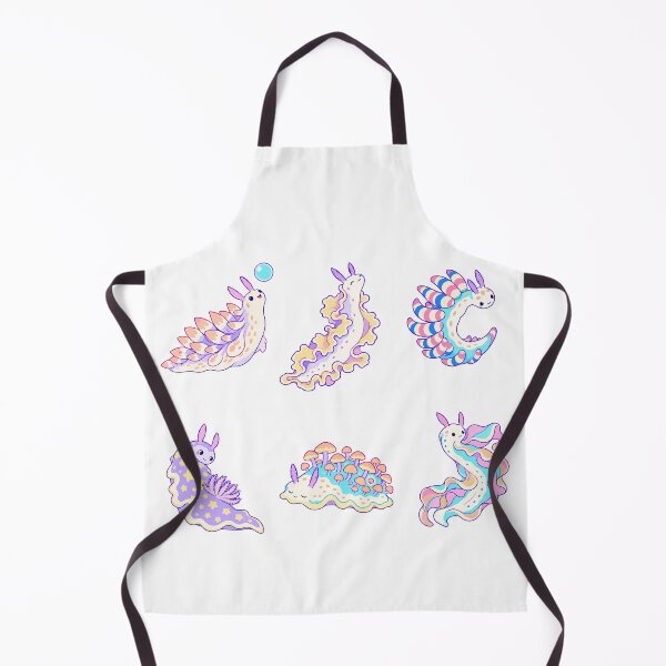 Item preview, Pastel Sea Slugs – Whimsical Nudibranchs with Stars & Mushrooms designed and sold by Zoolumi.
