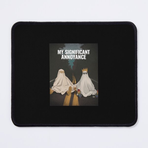 Item preview, My Significant Annoyance Ghost Couple Road Art designed and sold by Trinitylandaffg.